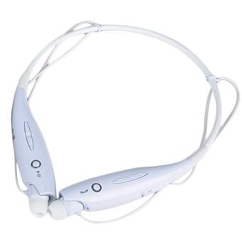 Moonar Bluetooth Wireless Headset Stereo Headphone Earphone Sport Handfree Universal White  