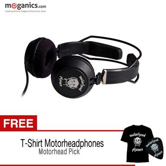 Motorheadphones Headphones Bomber On Ear + FreeKaos & Pick Gitar  