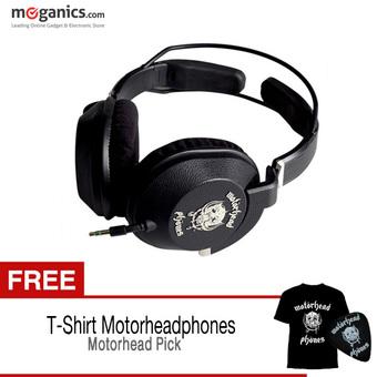 Motorheadphones Headphones Iron Fist Overear + Free Kaos & Pick Gitar  