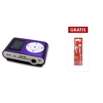 Music Angel MP3 Player Jogja - Ungu + Gratis Earphone MA222  
