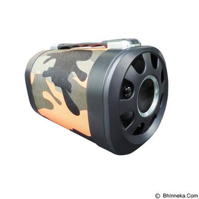 NEWTECH Mbox Speaker Bluetooth Portable Player [MS066] - Orange Army