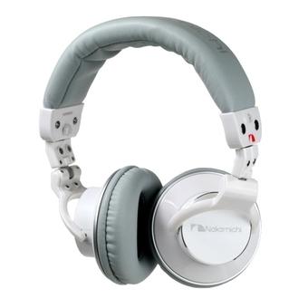 Nakamichi NHP 850 DJ Headphone - Putih-Abu-abu  