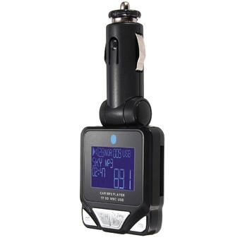 New LCD Bluetooth Car Kit MP3 FM Transmitter SD USB Charger Handsfree for iPhone (Intl)  