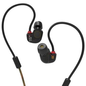 New Original S KZ ate ear headphones HiFi ATE KZ-S stereo headset sport super low noise canceling headphones hi-fi with Mic (Intl)  