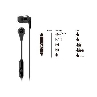 New Skullcandy Supreme Sound Ink'd 2.0 IN-EAR Earbuds Headphones With MIC? Black (Intl)  