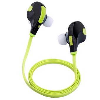NiceEshop Wireless Bluetooth 4.1 Stereo Sport Running Earphone Headphone with Mic (Green)  