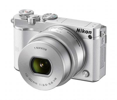 Nikon 1 J5 Lens Kit VR 10-30mm - 20.8MP - Putih