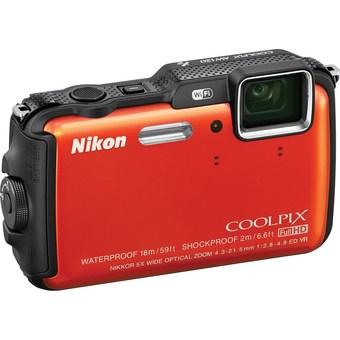 Nikon COOLPIX AW120 16 MP Orange Waterproof Digital Camera?  
