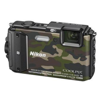 Nikon COOLPIX AW130 Waterproof Digital Camera Camouflage  