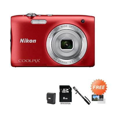 Nikon CP-S2900 Free SDHC 8GB + Case + Anti Gores + Tongsis