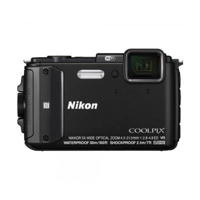 Nikon Coolpix AW130 Hitam Kamera Pocket [Kedalaman Air 30m]