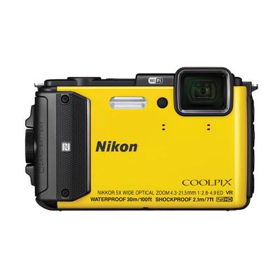 Nikon Coolpix AW130 Kuning Kamera Pocket [16 MP]