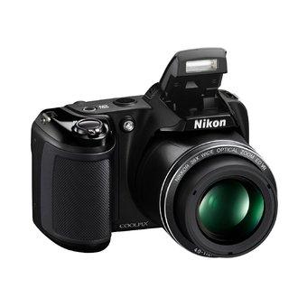 Nikon Coolpix L340 - 20.2MP - 28x Optical Zoom - Hitam  