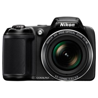 Nikon Coolpix L340 Kamera Digital - 20.2 MP - 28x Optical Zoom - Hitam