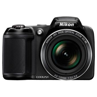 Nikon Coolpix L340 Kamera Digital - 20.2 MP - Hitam  