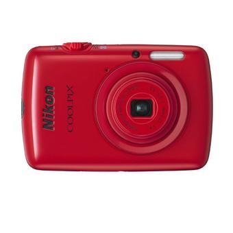 Nikon Coolpix S01 - 10.1 MP - Merah  