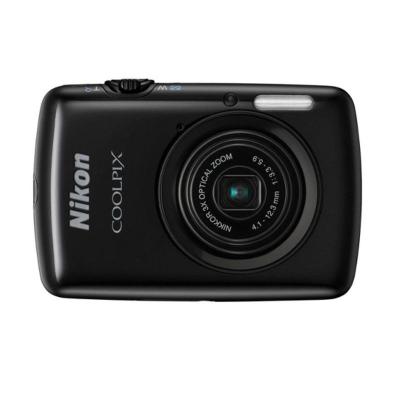 Nikon Coolpix S01 NI Hitam Kamera Pocket