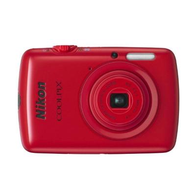 Nikon Coolpix S01 NI Merah Kamera Pocket