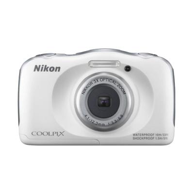 Nikon Coolpix S33 Putih Kamera Pocket