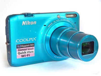 Nikon Coolpix S6500 WiFi Digital Camera - Blue