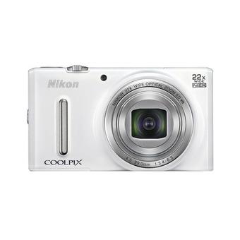 Nikon Coolpix S9600 16 MP Wi-Fi Digital Camera White  