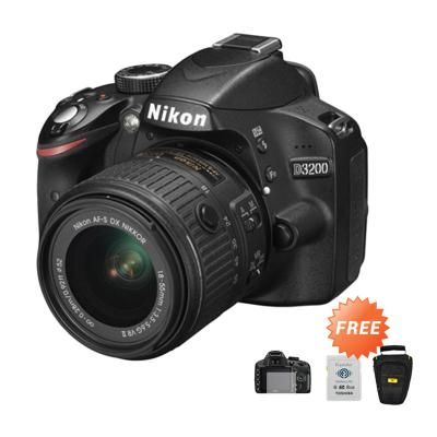 Nikon D3200 Lensa Kit VR II 18-55mm Kamera DSLR [24.2 MP]