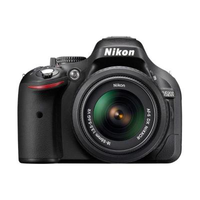 Nikon D5200 Kit 18-55mm II VR Black Kamera DSLR