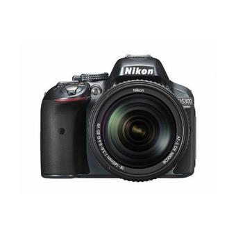 Nikon D5300 24.2 MP DSLR Camera with 18-140mm Lens Kit Grey  