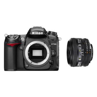 Nikon D7000 with 50mm f/1.4D Black  