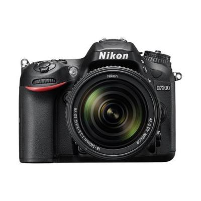 Nikon D7200 18-140mm Kit VR Hitam Kamera DSLR