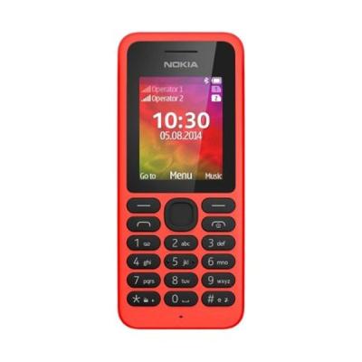 Nokia 130 Merah Handphone [Dual SIM]