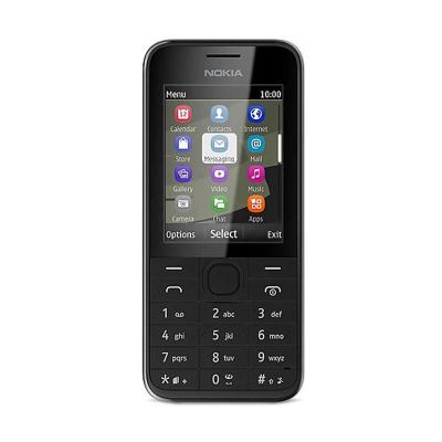 Nokia 208 Dual SIM Black - Handphone
