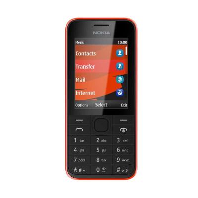 Nokia 208 Dual SIM Red - Handphone