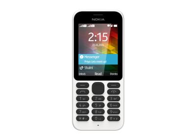 Nokia 215 Dual SIM - 8 MB - Putih
