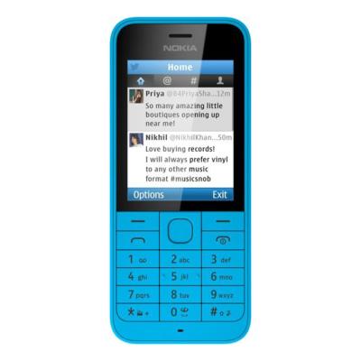 Nokia 220 Cyan Handphone [Dual SIM]