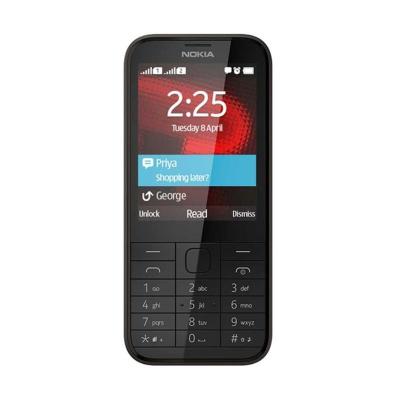 Nokia 225 Dual Sim Hitam Handphone