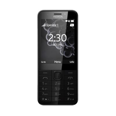 Nokia 230 Dark Silver Handphone [Dual SIM/Garansi Resmi]
