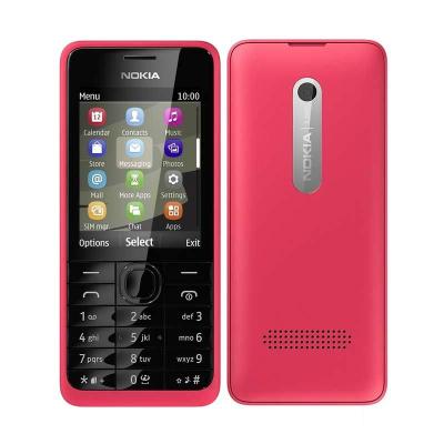 Nokia 301 Dual SIM Fuchsia - Handphone