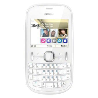 Nokia Asha 200 - Dual GSM - Pearl White  