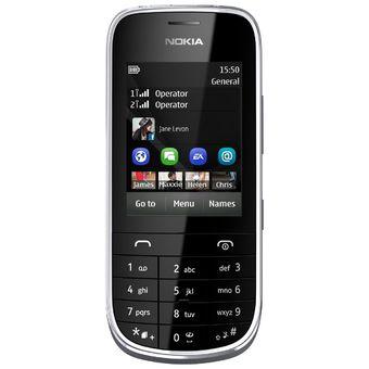 Nokia Asha 202 - Dual GSM - Abu-abu Tua  