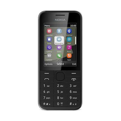 Nokia Asha 208 Hitam Handphone