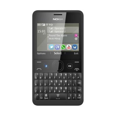 Nokia Asha 210 Hitam Handphone
