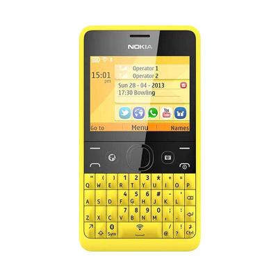 Nokia Asha 210 Kuning Handphone