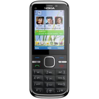 Nokia C5-00.2 - Hitam  