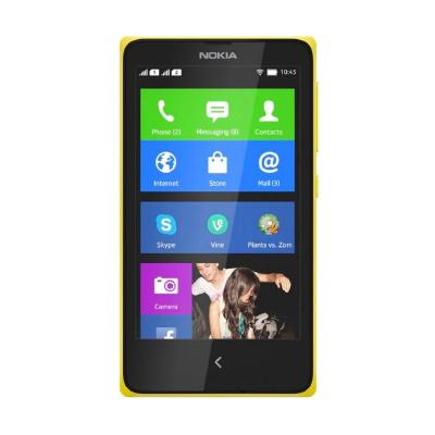 Nokia X Dual Sim Kuning Smartphone