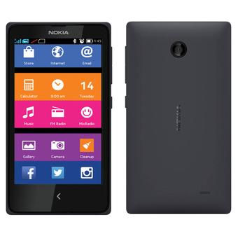 Nokia X2 Dual SIM - RM 1013 - 4GB - Hitam  