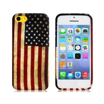 OEM USA Flag Plastic Case for iPhone 5C Best Seller  
