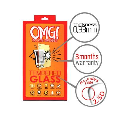 OMG! Tempered Glass Screen Protector for Lenovo P70 [0.33mm/9H Rounded Edge]