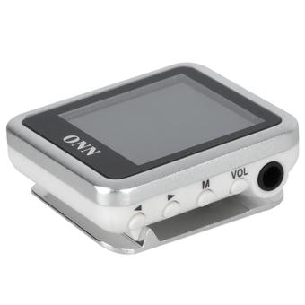 ONN 4GB Q6 Mini 1.5" Screen MP3 Player (Silver) (Intl)  