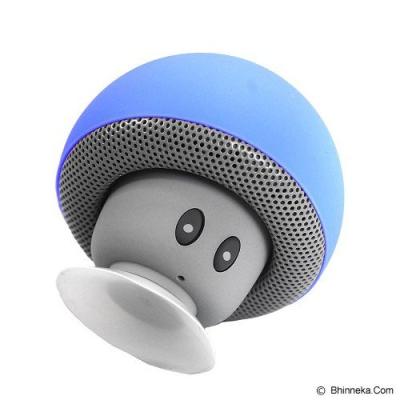OPTIMUZ Speaker Mini Bluetooth Jamur Type - Blue